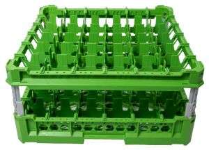 GEN-K36x6 CESTA CLASSICA 36 SCOMPARTI QUADRATI – Altezza bicchiere da 120mm a 240mm