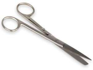 GI-20520 – FORBICI RETTE PUNTE ALTERNE con clip – 14 cm