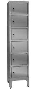IN-695.06.430 Armadio Multivano in acciaio inox 430 – 6 posti
