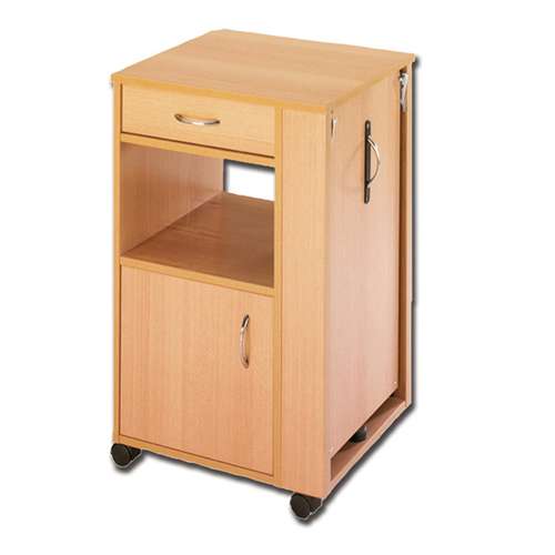 Comodino ad altezza regolabile