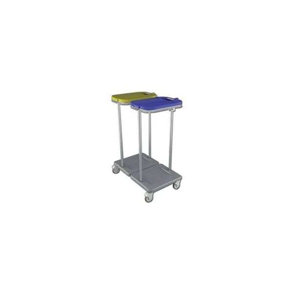 Carrello Biancheria Doppio Sacco