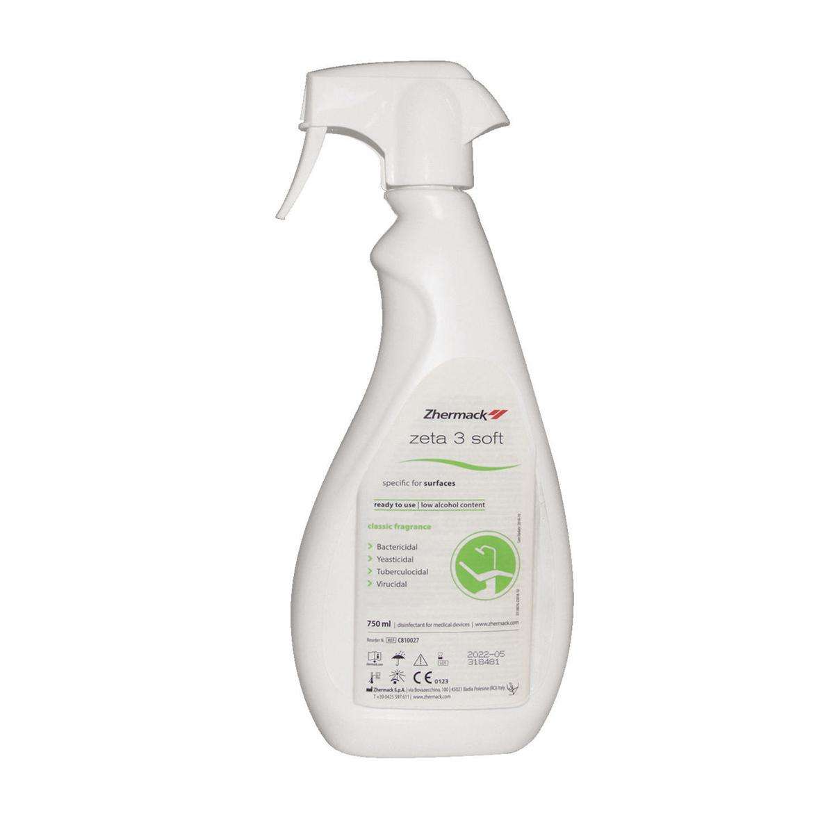 Zeta 3 Soft Spray 750ml Zhermack