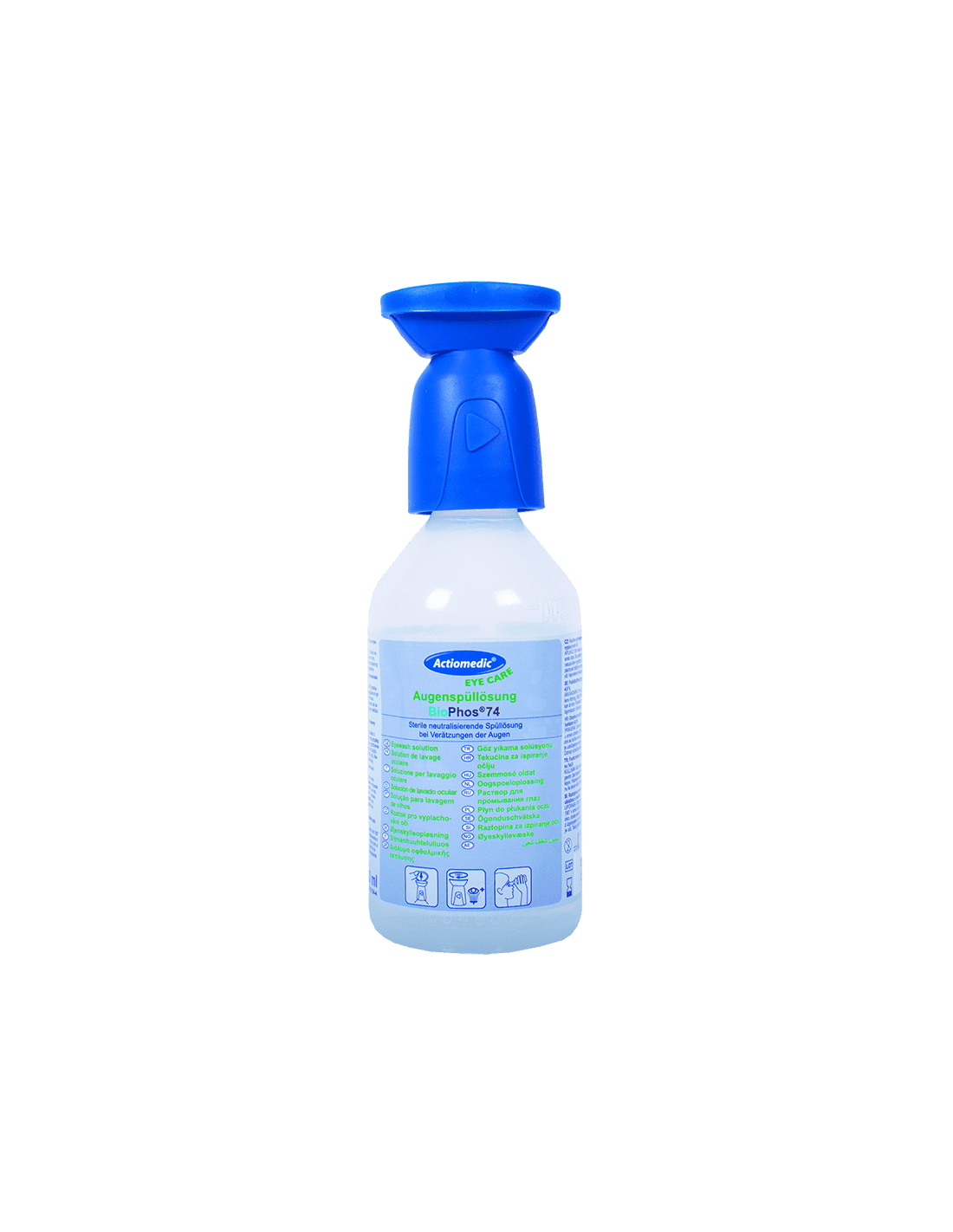 Flacone per lavaggio oculare Actiomedic PH neutro 250 ml