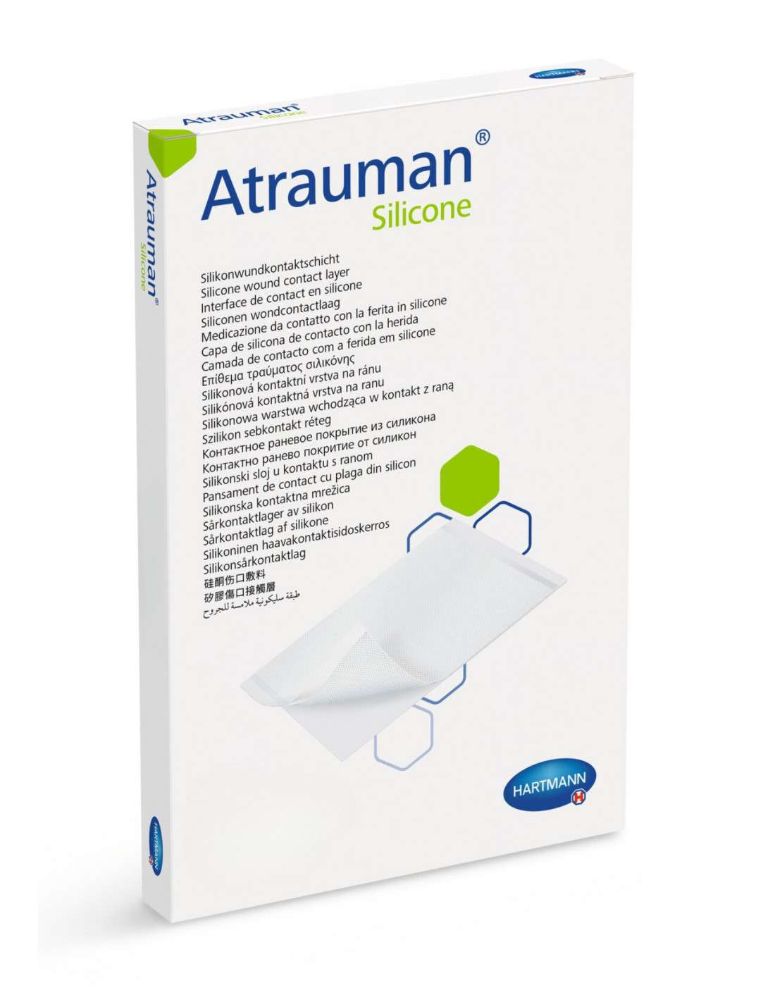 Atrauman Compressa per ferite in silicone 5 x 7 cm 5 pezzi