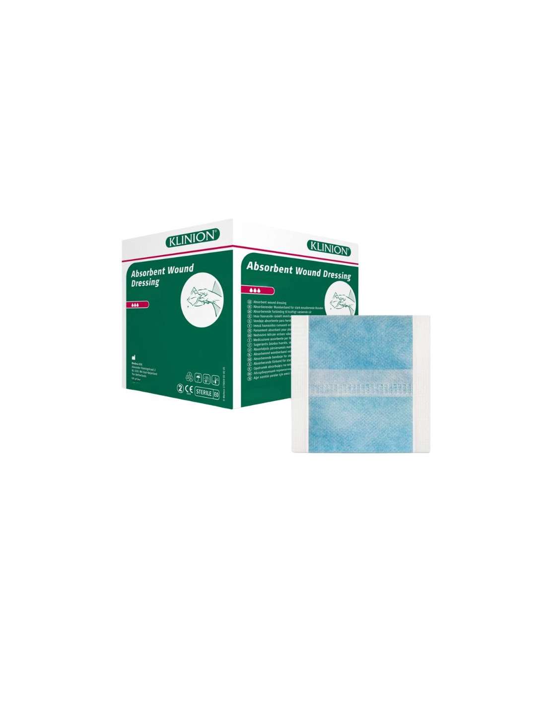 Benda assorbente Klinion Pulp 20 x 20 cm 35 pezzi