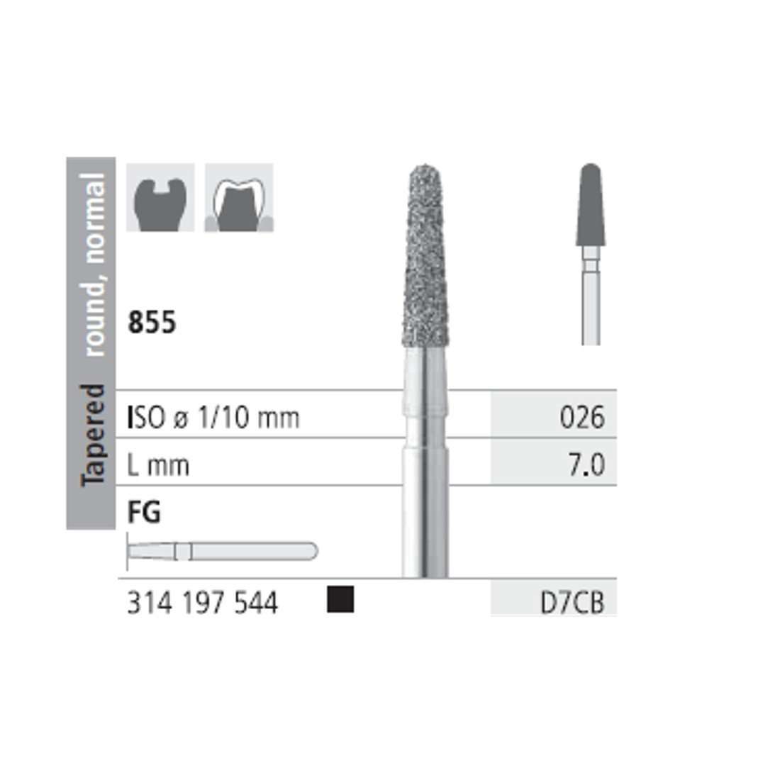 FRESE DIAMANTATE D7CB 6PZ INTENSIV