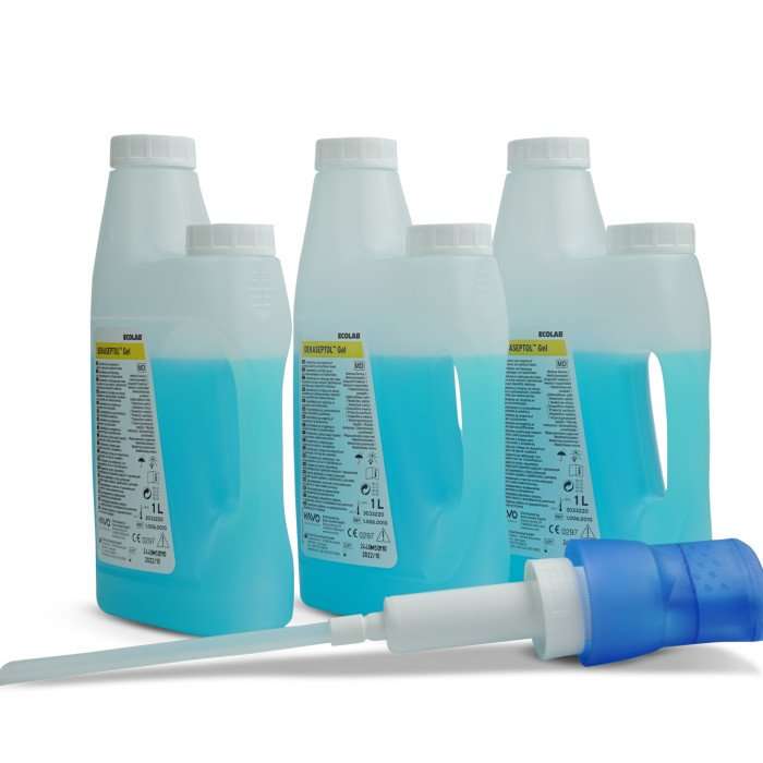 Dekaseptol Gel 3x1LT + dispenser KaVo