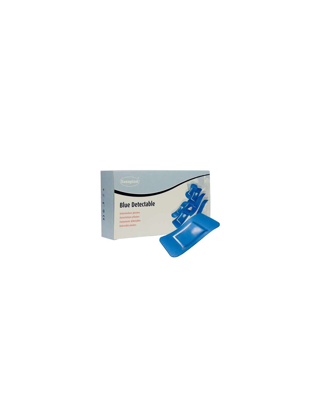 Cerotto rilevabile per ferite 25 x 72 mm 100 pezzi