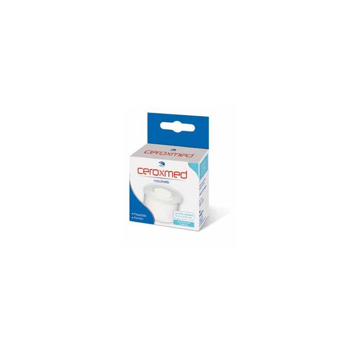Ceroxmed Cerotto in Rocchetto Colore Bianco m 5×2,5 cm