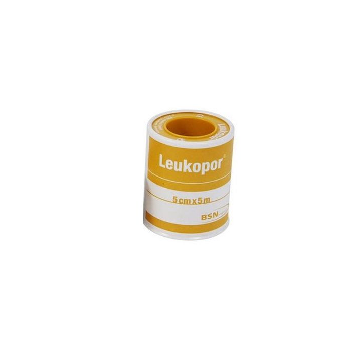 Leukoplast Cerotto Rocchetto Leukopor 5 cm X 5 m