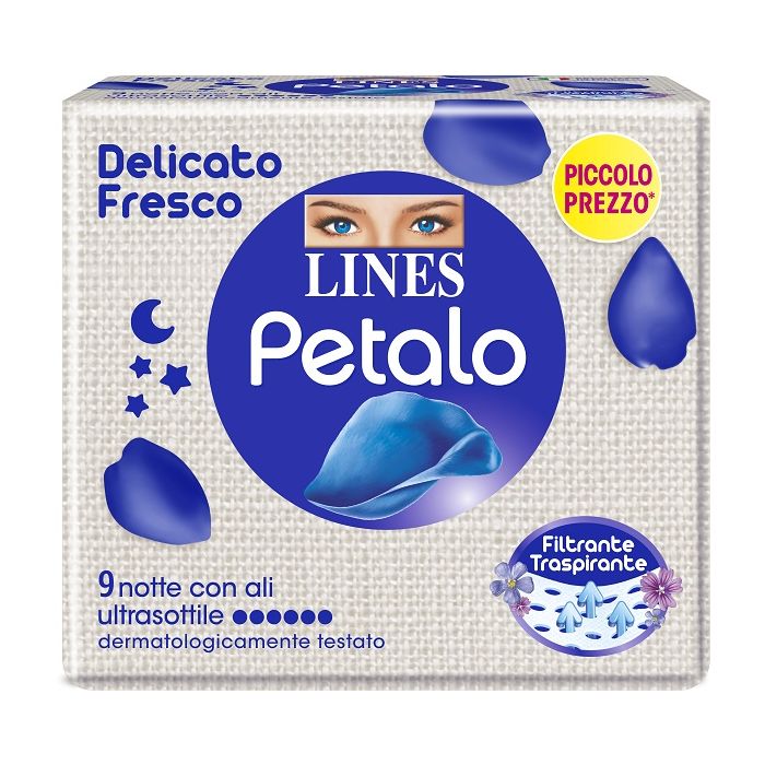 Lines Petalo Blu Notte 9pz