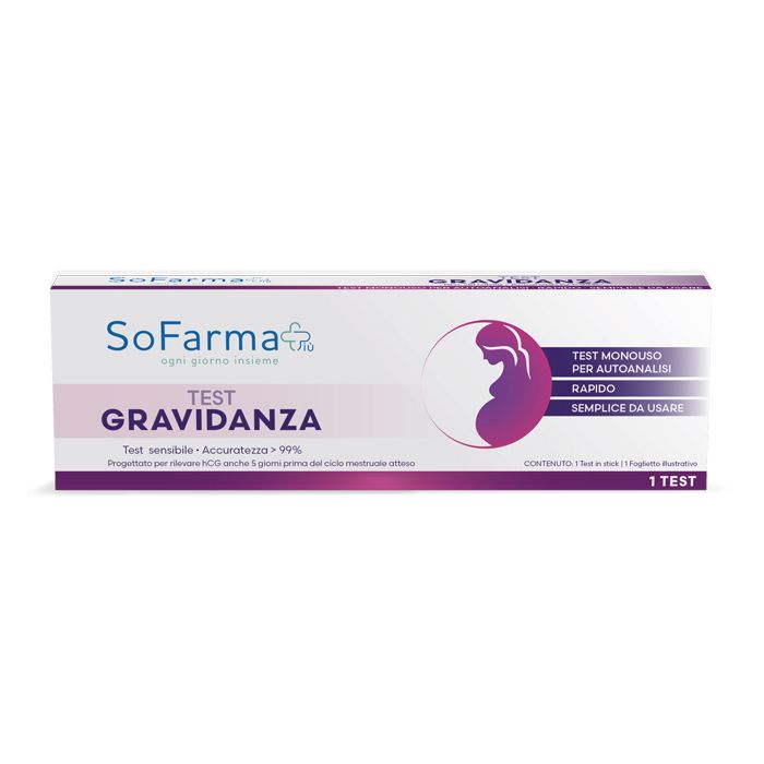 Test Autodiagnostico Gravidanza Sofarmapiu’