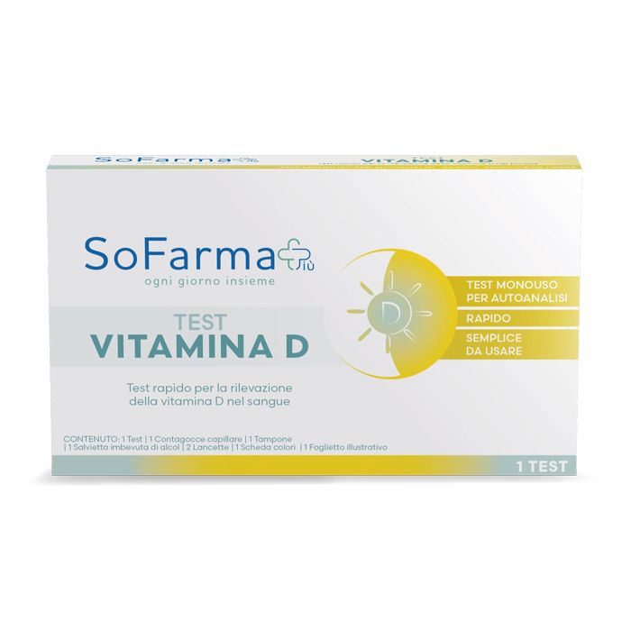 Test Autodiagnostico Vitamina d 1 Pezzo Sofarmapiu’