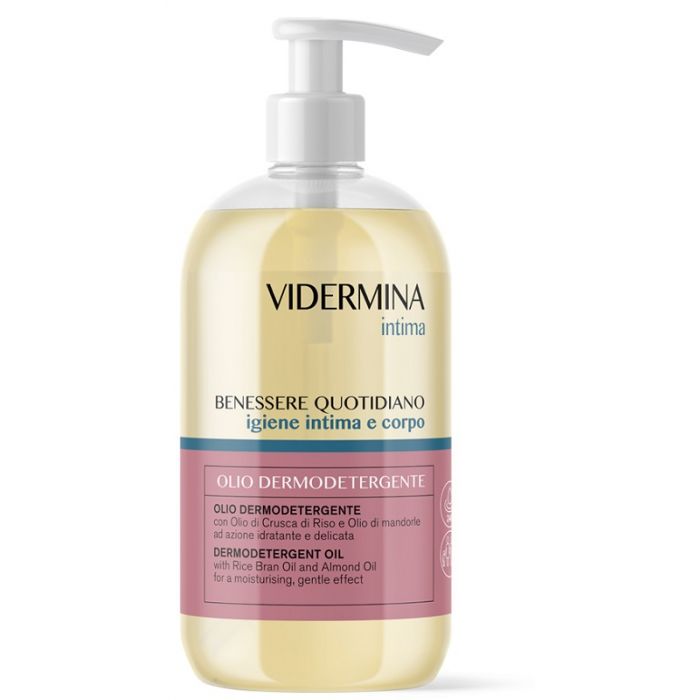 Vidermina Intima Benessere Quotidiano Olio Detergente Corpo E Intimo 500ml
