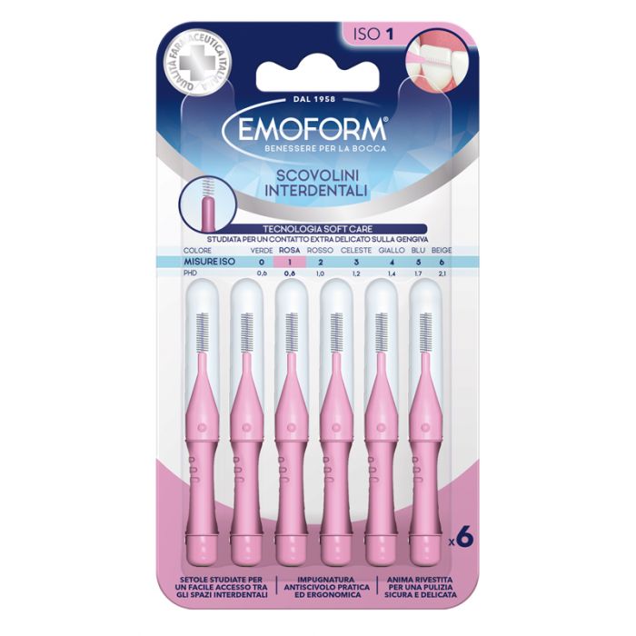 Emoform Scov.iso 1 Rosa 6pz