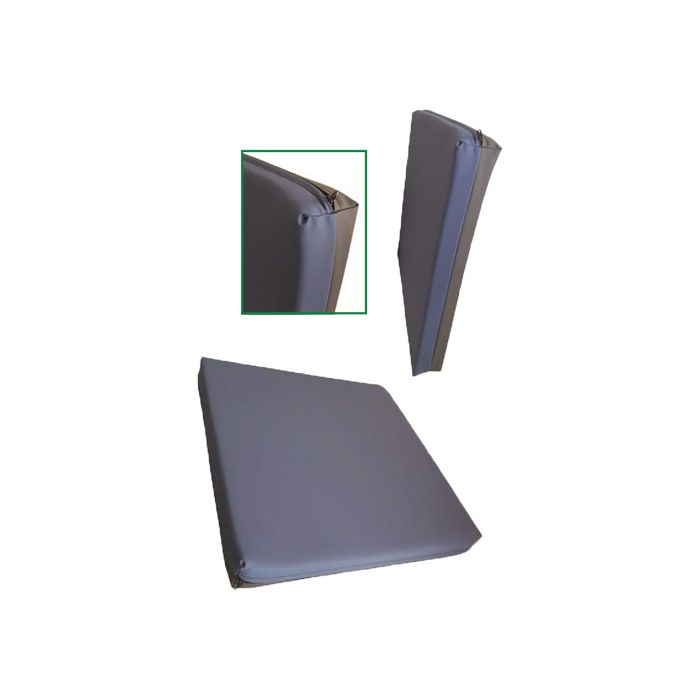 Cuscino antidecubito safe life realizzato in materiale automodellante ottenuto grazie alla distribuzione dei carichi per scorrimento molecolare