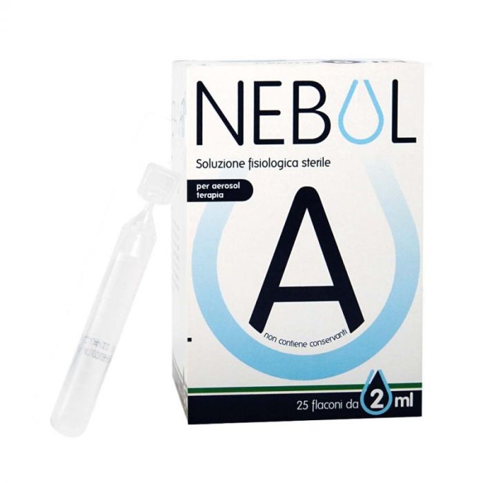 Nebul A Soluzione Fisiologica Sterile 25 Flaconcini