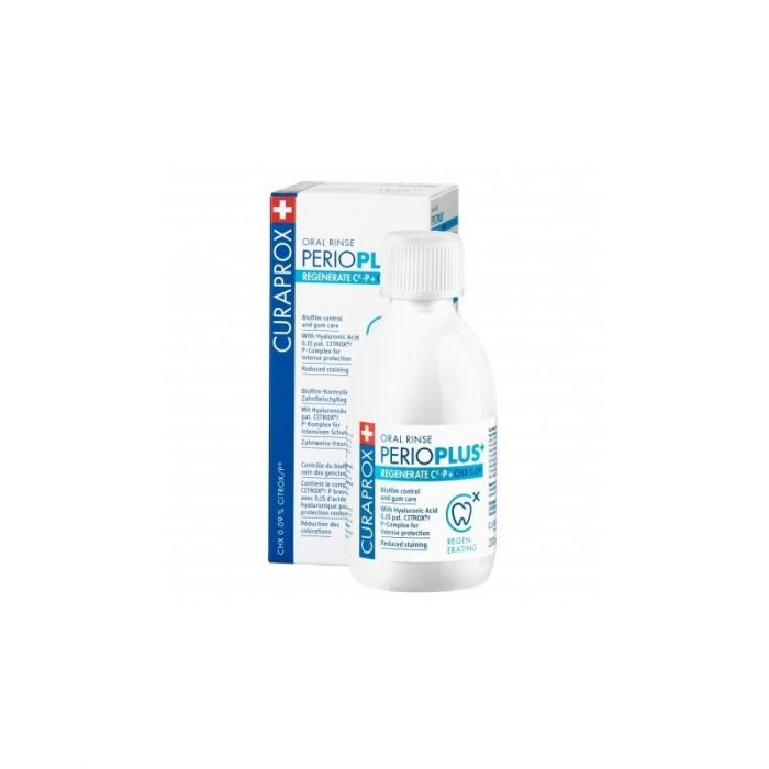 Curaprox Collutorio Perio Plus + Regenerate CHX 0,09% 200ml