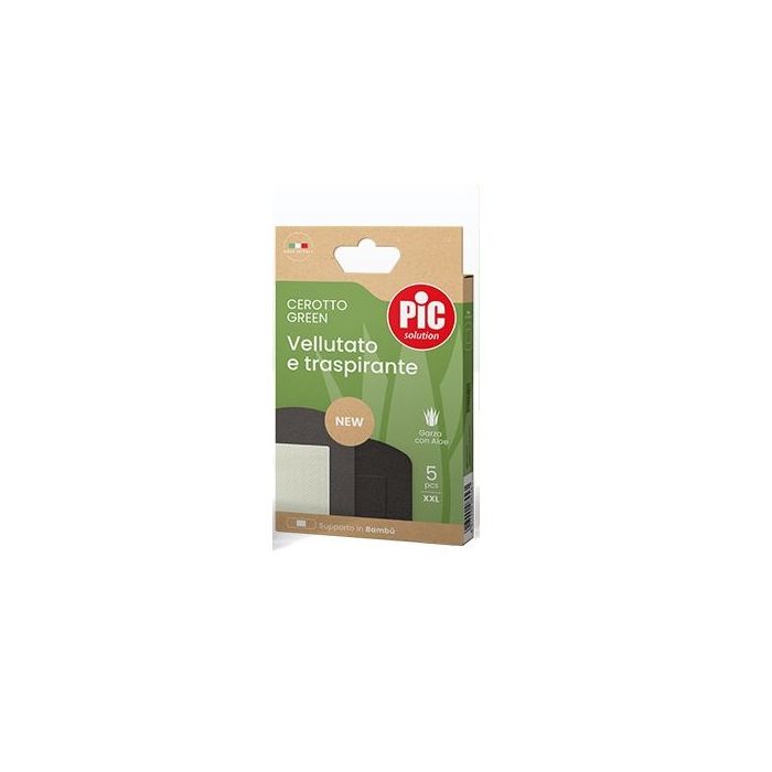 Pic Cerotto Green con Supporto in Bambù 7,5X10 Cm 5 Pezzi