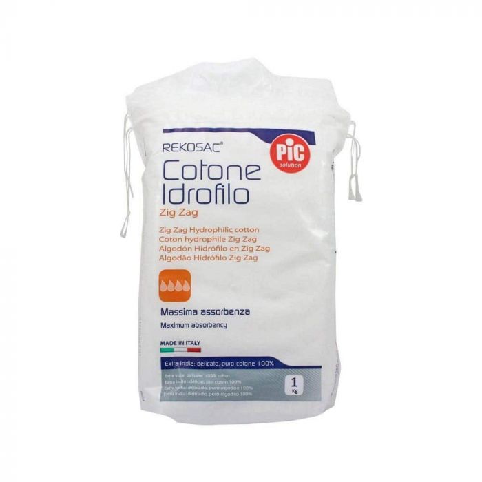 Pic Rekosac Cotone Idrofilo Zigzag 1kg